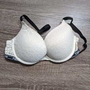 PINK Victoria’s Secret Push Up Bra 32C